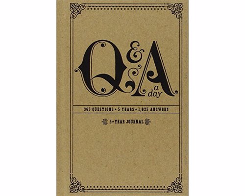 5-Year Q&A a Day Journal