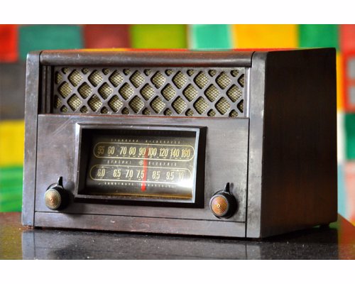 Upcycled Vintage Radios With Bluetooth - Get the retro look with modern features with these vintage radios updated with Bluetooth and mp3 inputs
