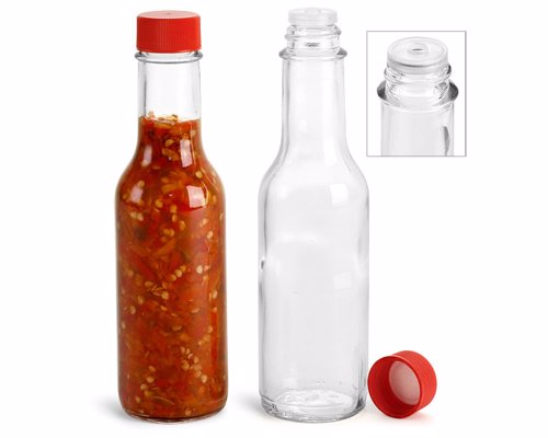 Bottles For Homemade Hot Sauce - These empty glass hot sauce bottles are the perfect containers for your homemade heat