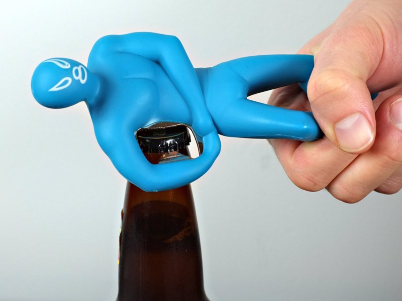 Luchador Bottle Opener - Let this Luchador wrestler wrangle your beer bottle open in a wrestling lock hold