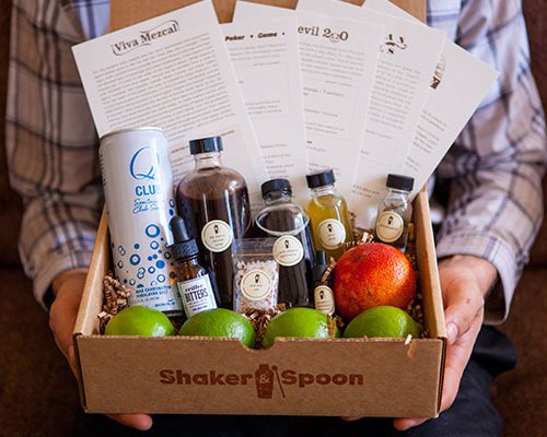 Shaker & Spoon Cocktail Subscription Box - A cocktail subscription box delivering original recipes and everything you need to make them