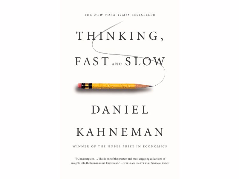 Thinking, Fast and Slow - Daniel Kahneman - A tour of the mind explaining two systems that drive the way we think and make decisions, compelling reading for fans of psychology, science and business
