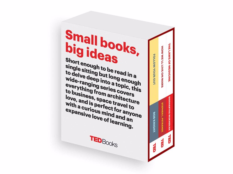 TED Books Box Set: The Science Mind - TED Books pick up where TED Talks leave off, this set includes books from three of the leading business minds of our time