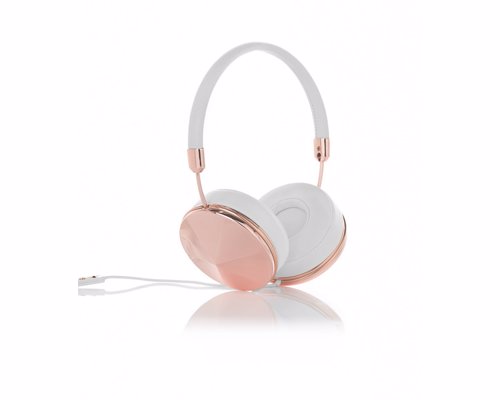 Frends Rose Gold Headphones - Turn your love of music into a fashion statement with these stunning headphones 