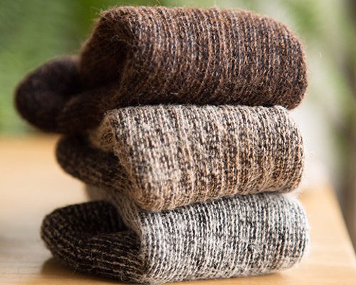 Alpaca Socks - Keep your feet warm on your walks in luxuriously soft socks from a small alpaca ranch
