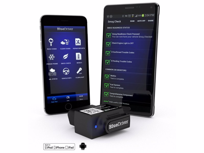 BlueDriver Vehicle Diagnostic Scan Tool And App - Read or clear trouble codes on your phone when the check engine light comes on. View a vehicle-specific Repair Report that contains info such as Code Definition, Possible Causes, and Reported Fixes