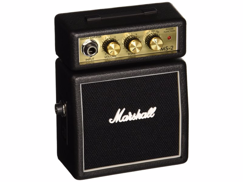 Mini Marshall Guitar Amp - Marshall mini amps, though small, pack a punch, are very cool, portable and no guitarist should be without one