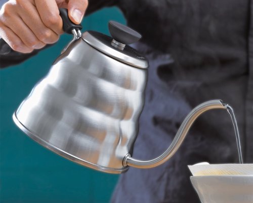 Hario V60 Coffee Drip Kettle - Make pour overs like a pro with this stunning stainless steel kettle that's easy to use, and offers a thin spout for easy pouring