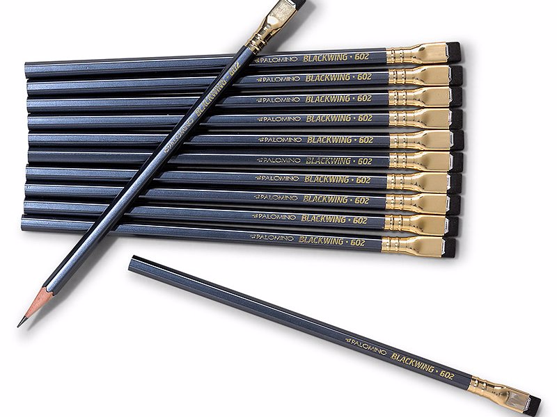 Palomino Blackwing - The worlds most famous pencil (12 pack) - Favoured by writers, artists and musicians such as Steinbeck, Capote, Nabokov, Quincy Jones, Stephen Sondheim