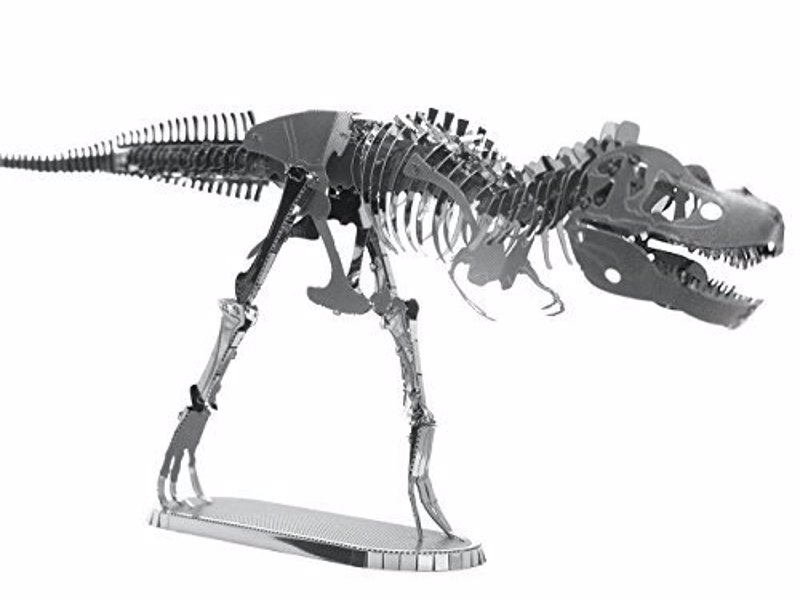 Dinosaur Metal Modelling Kits - T-Rex or Stegosaurus 3D modeling kits