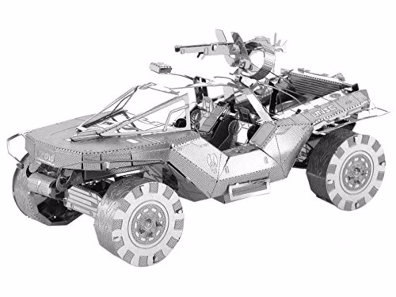 Halo Themed Metal Modelling Kits - Miniature modeling kits themed on the Xbox Halo franchise