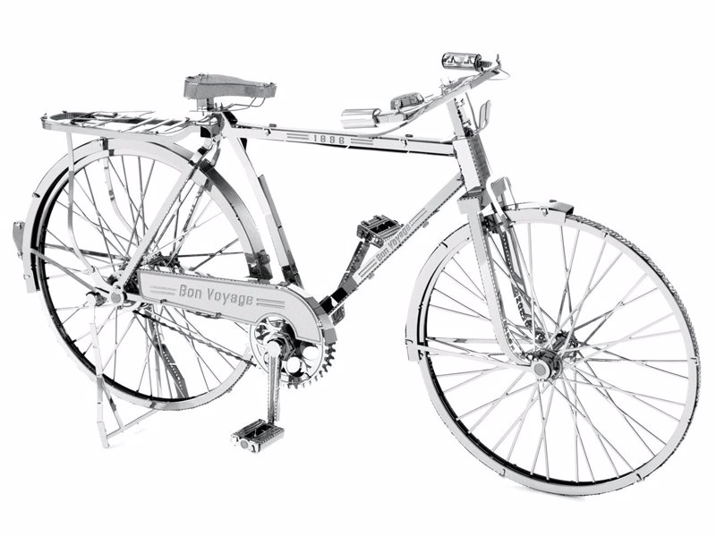 Bicycle Metal Modelling Kits - Miniature modelling kits for a classic Bon Voyage Bicycle or a Penny Fathing