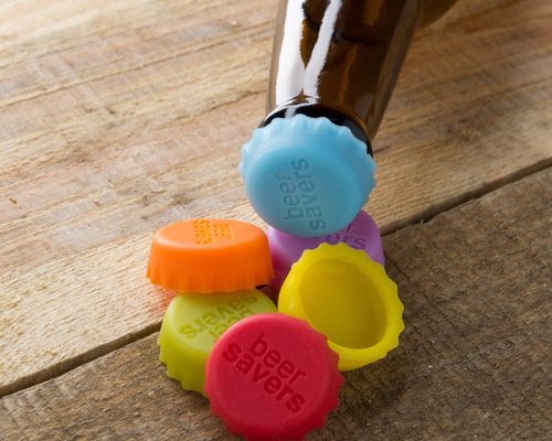 Beer Savers Bottle Caps - Re-seal any open beer bottle for freshness