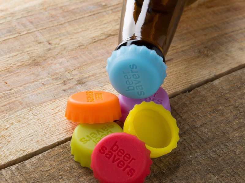 Beer Savers Bottle Caps - Re-seal any open beer bottle for freshness