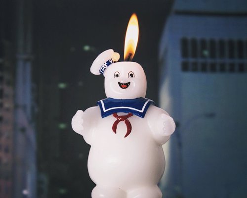 Stay Puft Candle - A candle replica of everyone's favorite Ghostbusters bad guy