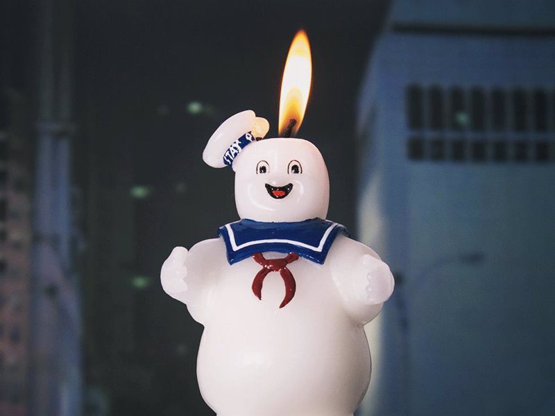 Stay Puft Candle - A candle replica of everyone's favorite Ghostbusters bad guy