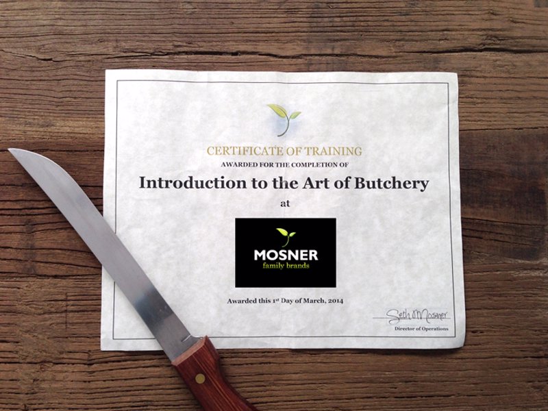Art of Butchery Classes - 2 ½ hour 100% hands on meat crash course from a family with four generations and 60 years of butchery expertise