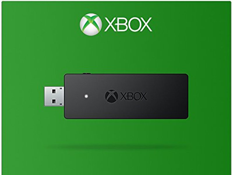 Xbox One Controller Adaptor for PC - Use your existing Xbox One controller wirelessly with your PC, Laptop or Windows Tablet