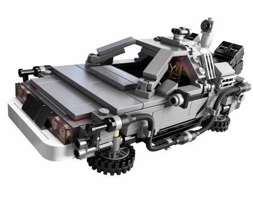 LEGO DeLorean Time Machine