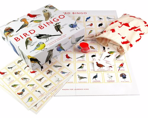 Bird Bingo - This beautifully illustrated bingo game features 64 species of birds from around the world.