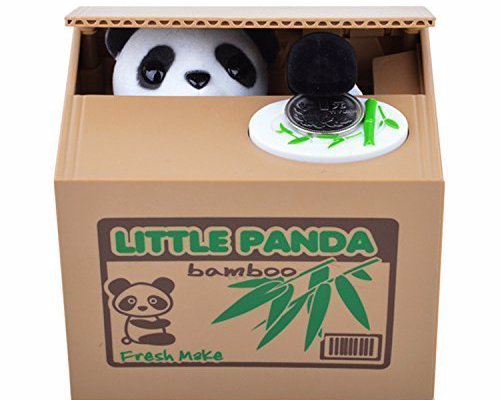 Itazura Panda Coin Bank - One of the most adorable coin banks in the world