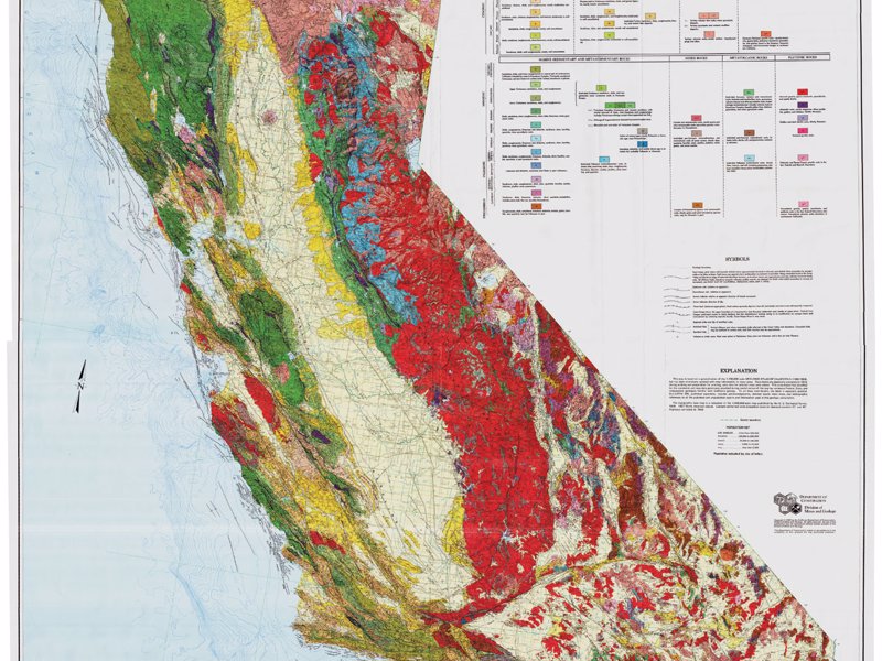 State-specific Mineral Maps - A mineral map for each of the 50 United States