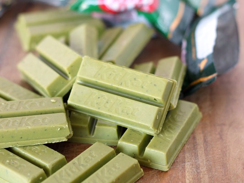 Green Tea Kit Kats - Special Green Tea (Maccha) Kit Kats! Out of all the flavors in Japan, this one is legendary