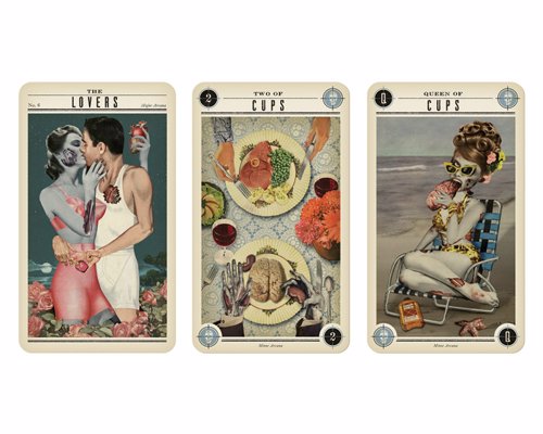 Zombie Tarot Cards - Delightfully funny, stylish and weird tarot cards made to amuse your friends and guide your future