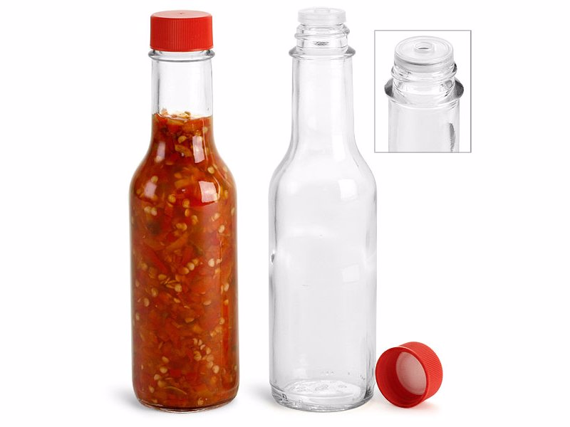 Bottles For Homemade Hot Sauce - These empty glass hot sauce bottles are the perfect containers for your homemade heat