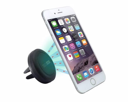 Magnetic Car Phone Mount - Attractively simple way to mount and unmount your phone in your car with ease