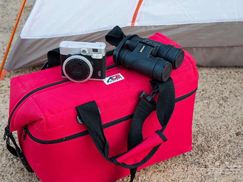 Portable Soft Cooler Pack - Soft, portable cooler to keep your refreshments cold during road trips, camping, fishing trips..