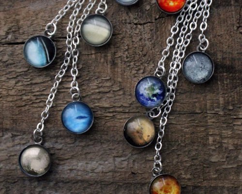 Planet and galaxy Jewelry