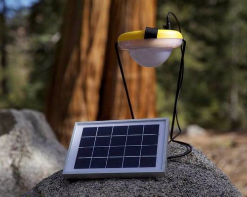 Sun King Pro Portable Solar Lantern and USB Charger - One of the best solar lamps available with a USB charger and 45 hours of light