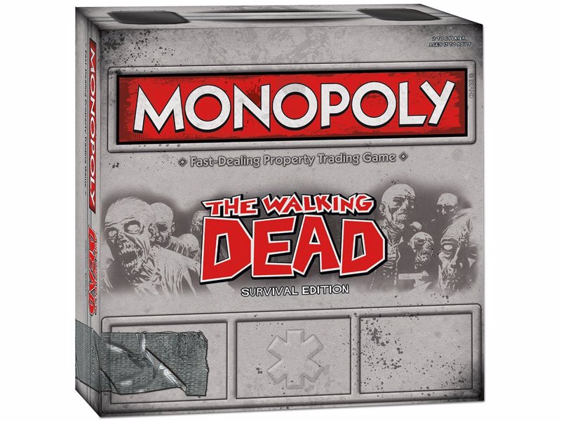 The Walking Dead Monopoly - Zombified version of the timeless board game