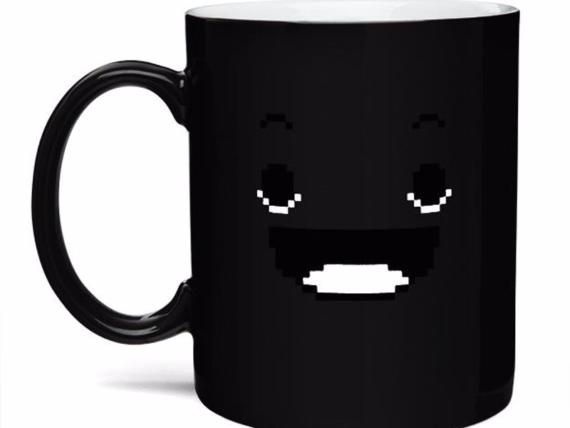 8 Bit Rise & Shine Heat Change Mug - It's not just you who needs coffee in the morning, it's your mug!