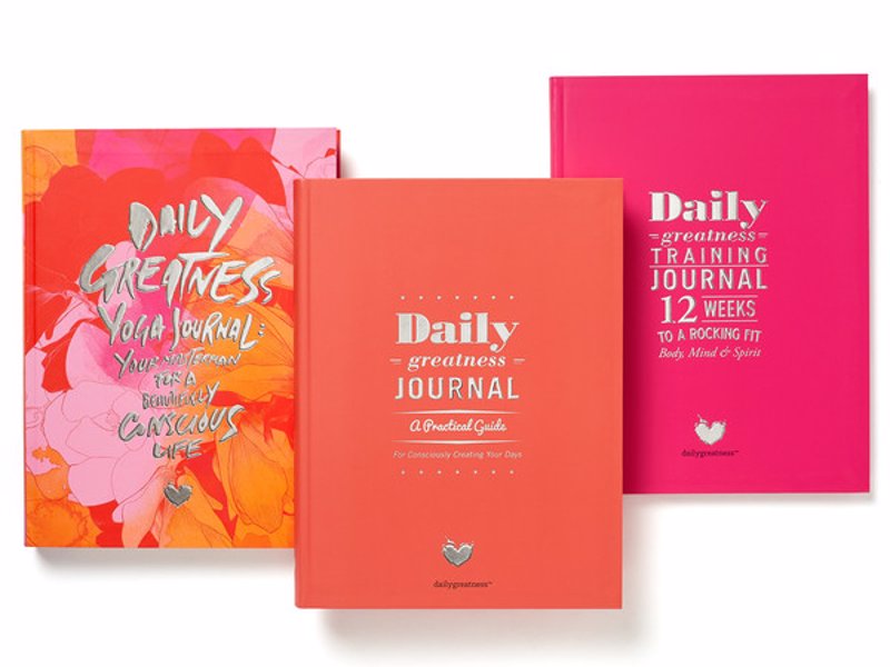 Daily Greatness Planners & Journals - Organize and achieve your daily goals with several editions covering business, fitness, yoga and personal development