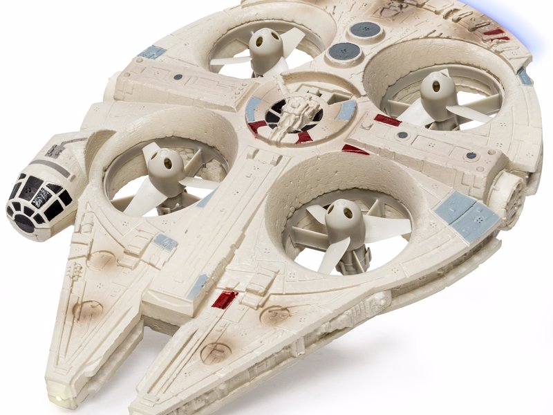 Remote Control Millennium Falcon Quadrocopter - Make the Kessel Run in less than 12 parsecs!