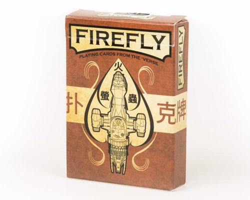 Firefly Playing Cards - Officially licensed and lovingly crafted by QMx in collaboration with artist Ben Mund
