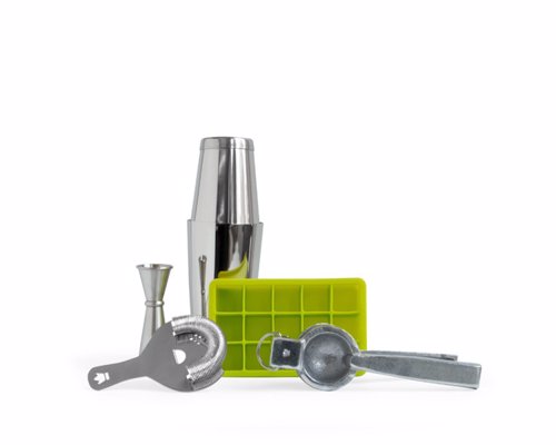 Cocktail Kingdom Shaken Set - Everything you need to make a great shaken drink including the industry classic Koriko shakers from Cocktail Kingdom