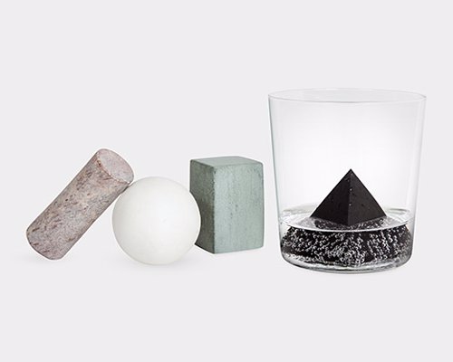 Geometric Drink Rocks - Cool down your drink without diluting it with these geometric drink rocks, for the design conscious drinker
