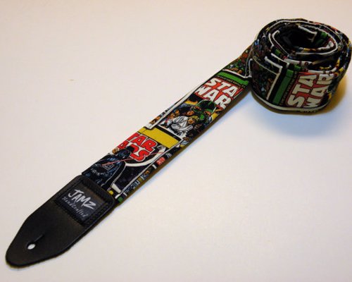 Jamz Originals Guitar Straps - Eye-catching designs for every taste including sci-fi, gaming, sports teams, animal prints, patriots and more