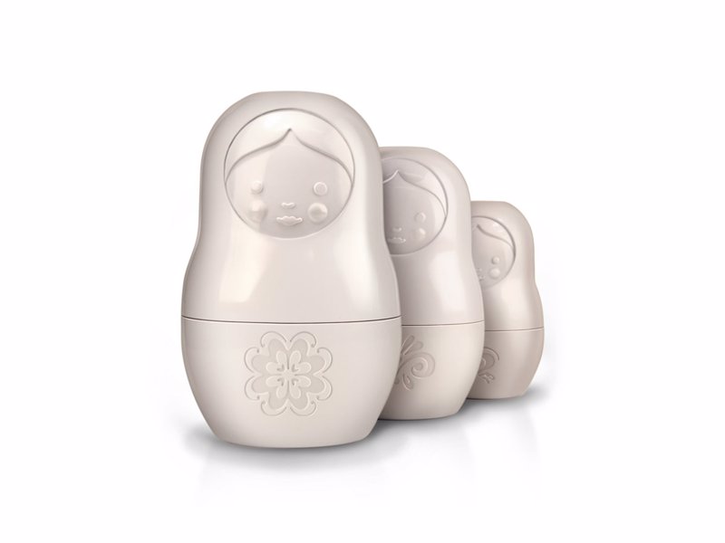 Russian Doll Measuring Cups - Cute and practical measuring cups that stack inside each other