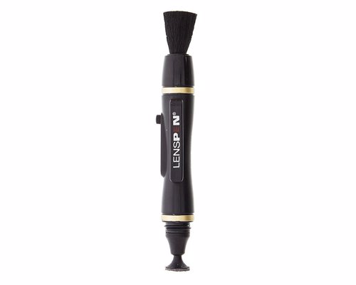Lens Cleaning Pen - A retractable brush made for cleaning camera lenses