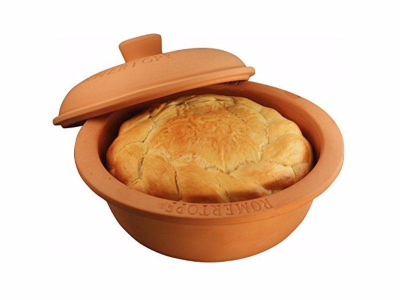Romertopf Clay Baker - One of the best ways to bake bread at home, as well as delicious roasts and other meals