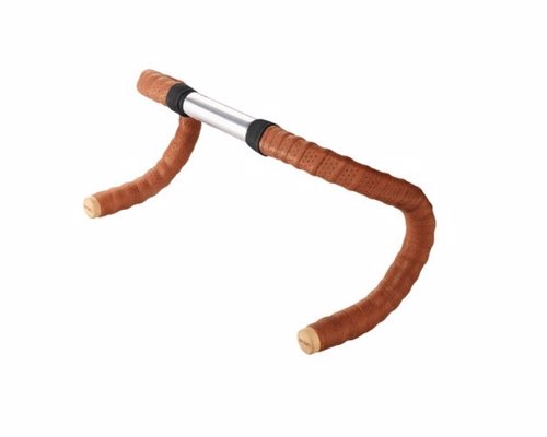 Brooks Leather Bicycle Bar Tape with Plugs - Old school luxury for the cyclist who likes retro styling