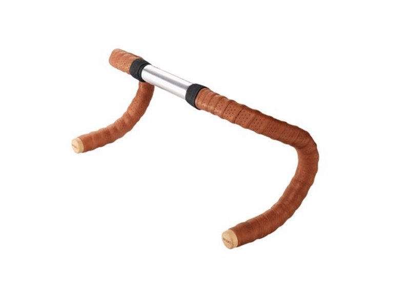 Brooks Leather Bicycle Bar Tape with Plugs - Old school luxury for the cyclist who likes retro styling