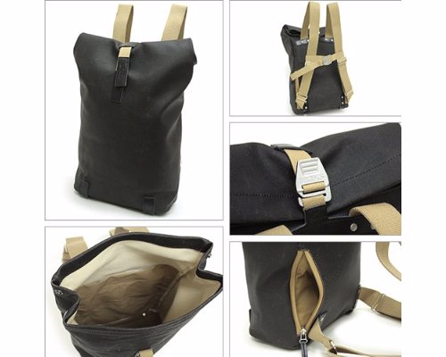 Brooks Pickwick Cycling Day Pack - Premium quality roll top coated canvas backpack, from Brooks Saddles