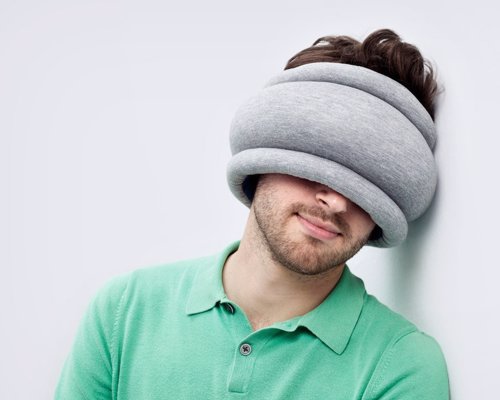 Ostrich Pillow Light - The smaller, more portable version of the sleep anywhere Ostrich Pillow