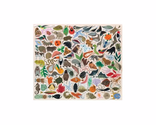 Tree of Life Jigsaw Puzzle - Beautiful jigsaw featuring artwork by Cincinnati artist Charley Harper 