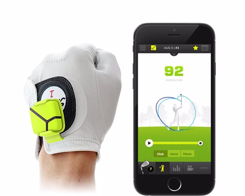 Zepp Golf 3D Swing Analyzer - Tiny sensor that attaches to your golf glove to record and analyze your swing in three dimensions